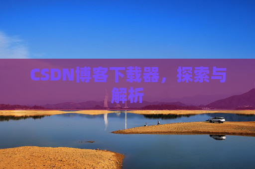 CSDN博客下载器，探索与解析